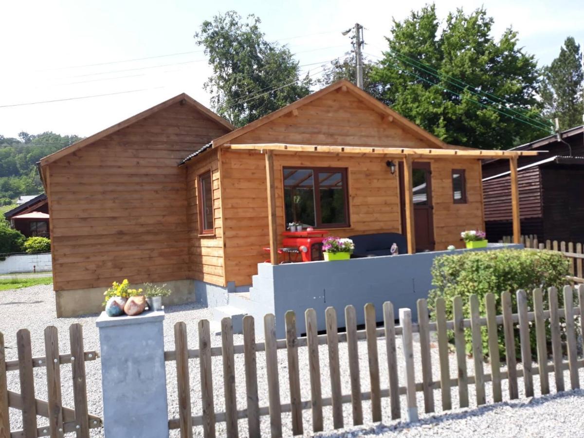 Le Chalet Castor - Camping International - Bomal - Durbuy Kültér fotó